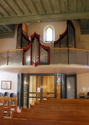 Vue de l'orgue Füglister. Cliché personnel