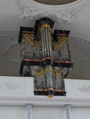 Autre vue de l'orgue en contre-plongée. Cliché personnel