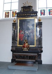 Autre autel situé à droite du choeur. Cliché personne