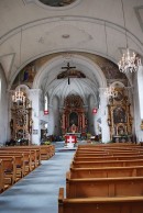 Vue intérieure de l'église. Cliché personnel