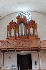 Vue de l'orgue Metzler. Cliché personnel