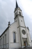 Vue de l'église catholique. Cliché personnel