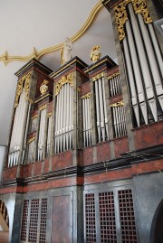 Vue de l'orgue en tribune. Cliché personnel