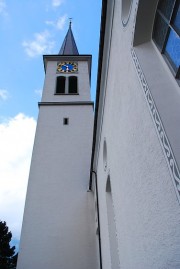 Une dernière vue de cette église catholique, Bad Ragaz. Cliché personnel