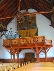 Vue de l'orgue. Cliché personnel