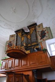 Autre vue de l'orgue et de la chaire. Cliché personnel