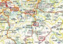 Situation géographique de Coire. Crédit: http://www.viamichelin.fr/web/Cartes-plans/