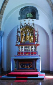 Vue du magnifique autel de 1520 (choeur). Cliché personnel