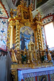 Le maître-autel baroque. Cliché personnel
