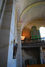 Buffet gauche de l'orgue (face à l'instrument). Cliché personnel