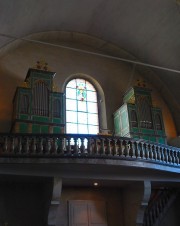 Une dernière vue de l'orgue Späth (buffet de 1863). Cliché personnel