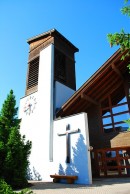 Vue de l'église catholique de Valbella. Cliché personnel