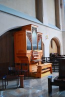 Vue de l'orgue de choeur. Cliché personnel