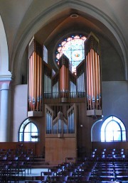 Le grand orgue vu de face. Cliché personnel