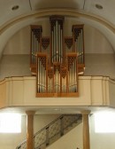 Orgue Armagni & Mingot de Glovelier, un bel instrument. Cliché personnel