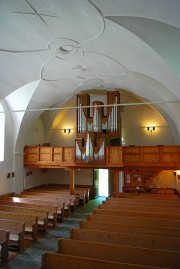 Une dernière vue en direction de l'orgue. Cliché personnel