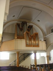 Autre vue de l'orgue de Glovelier. Cliché personnel