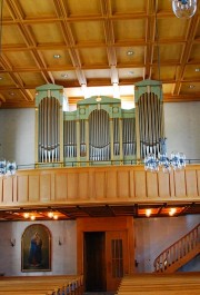 Vue de l'orgue au zoom. Cliché personnel