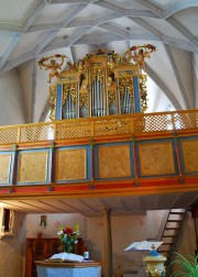 Une dernière vue de l'orgue Felsberg de cette église d'Ilanz. Cliché personnel