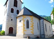 Une dernière vue extérieure de l'église réformée d'Ilanz. Cliché personnel