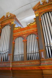 Autre vue de l'orgue depuis la tribune. Cliché personnel
