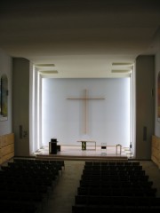 Intérieur du Temple de Tramelan. Cliché personnel