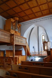 Autre vue intérieure avec l'orgue. Cliché personnel