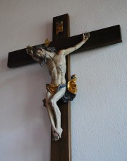 Une christ remarquable dans le choeur. Cliché personnel