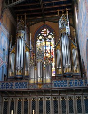 Autre vue de l'orgue au zoom. Cliché personnel