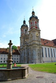 Cathédrale de St-Gall. Cliché personnel (mai 2011)