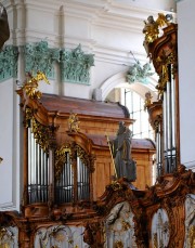 Orgue de choeur, côté Epître (à droite, Sud). Cliché personnel