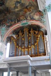 Une dernière vue du grand orgue Kuhn à 4 claviers. Cliché personnel