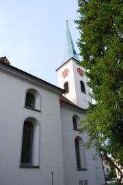 Eglise St. Fiden de St-Gall. Cliché personnel (mai 2011)