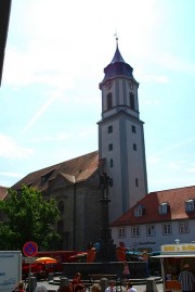 Vue du Münster de Lindau. Cliché personnel (mai 2011)