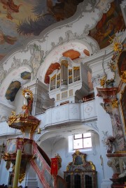 Vue de l'orgue de Marie. Cliché personnel