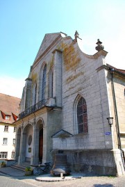 Façade de l'église St. Stephan, Lindau. Cliché personnel (mai 2011)