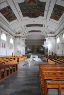 Vue de la nef de cette église. Cliché personnel