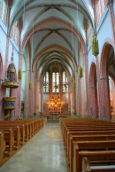 Vue intérieure de cette église néogothique. Cliché personnel