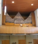 Orgue Ziegler du Temple de l'Abeille. Un instrument imposant. Cliché personnel