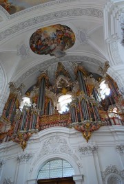 Vue du grand orgue Gabler. Cliché personnel