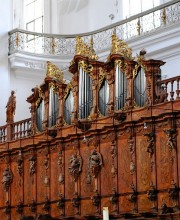 Orgue de choeur droit (côté Epître). Cliché personnel