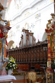 Orgue de choeur côté droit (Epître). Cliché personnel