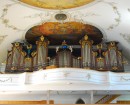 Vue du grand orgue de l'églie St-Mauritius d'Appenzell-ville. Cliché personnel (automne 2012)