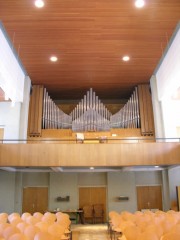 Vue intérieure en direction du Grand Orgue Ziegler. Cliché personnel