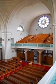 Vue intérieure de l'église. Cliché personnel