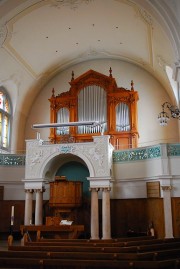 Une dernière vue de la tribune de l'orgue. Cliché personnel