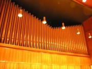 Salle de Musique, façade du grand orgue. Cliché personnel