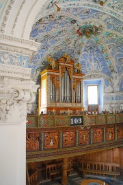 Une dernière vue de l'orgue de trois-quarts depuis la chaire. Cliché personnel