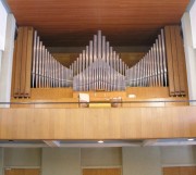 Photo générale de l'orgue du Temple de l'Abeille. Cliché personnel