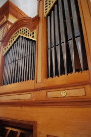 Autre vue de la Montre de l'orgue. Cliché personnel